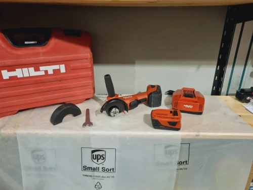 Meuleuse sans fil 125mm 22V 5.2Ah - HILTI AG 125-A22 (BL-2023)