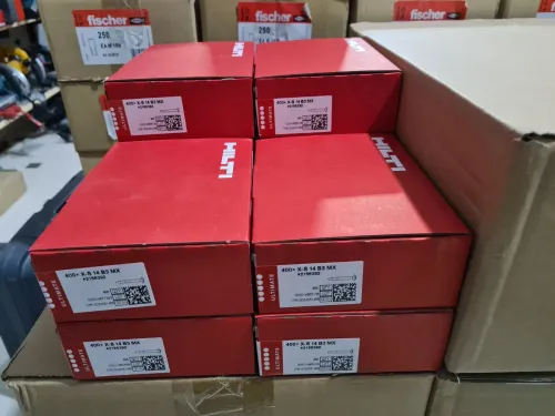 HILTI X-GN 20 MX - Clous a béton 20mm pour cloueure à gaz GX 100 / GX 120 / GX 3 (750pcs-sans gaz)