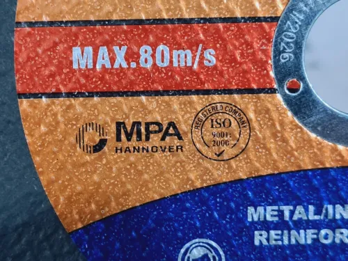 Disque a couper original métal 305 x 3.2 x 25.4mm WGW A30T-BF (ISO-EN-MPA)