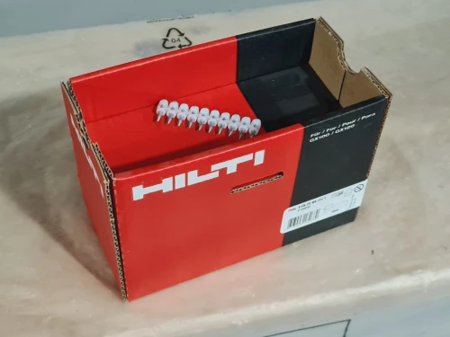 HILTI X-GN 20 MX - Clous a béton 20mm pour cloueure à gaz GX 100 / GX 120 / GX 3 (750pcs-sans gaz)