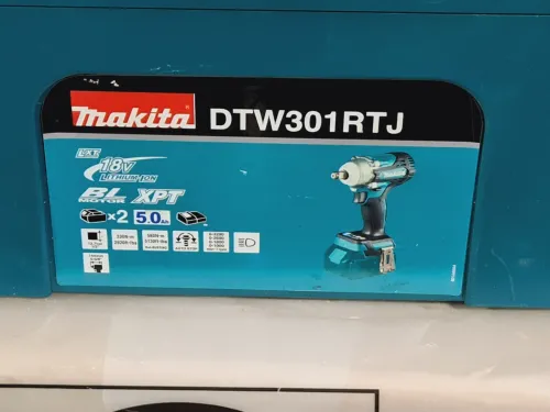 Boulonneuse sans fil compact 1/2" 580Nm 4 mode - MAKITA DTW301 auto stop (BL-UK-2025)