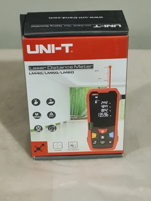 UNI-T LM - Télémètre laser intérieur / extérieur 40/60/80/100m (RoHS)