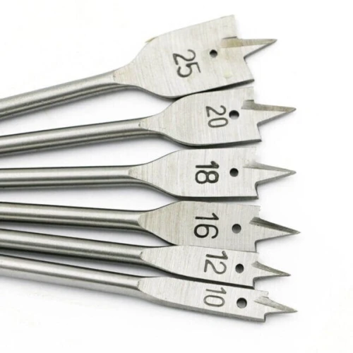 Jeu de 6pcs mèches plats pour Bois 10,12,16,18,20,25mm - KRINO