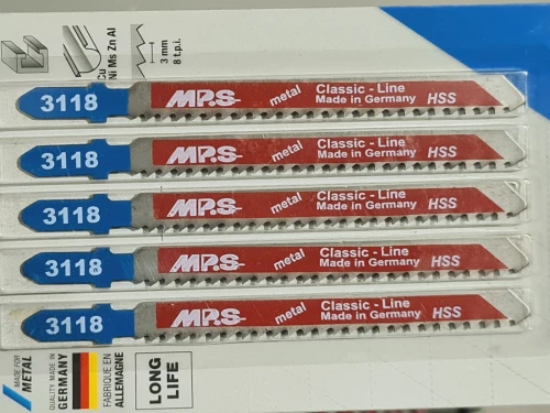 MP.S - Lame originale Bois / Métal pour scie sauteuse (Germany)