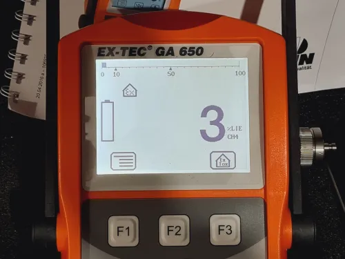 Détecteur de fuites de gaz SEWERIN EX-TEC GA 650 (Germany)