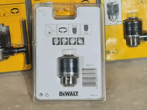 Mandrin à clé original 1/2" 10mm pour les visseuses perceuses électriques (DEWALT-Europe)