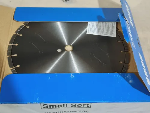 Disque diamant 350 x 30/25.4mm béton/Asphalte/fonte OSA (EN 13236)