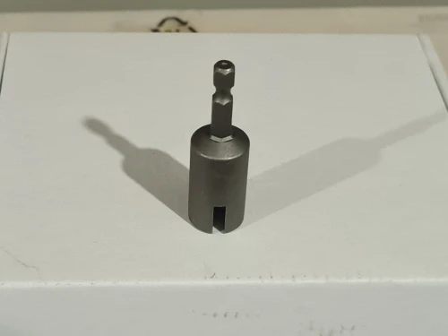 Embout tourne-écrou à oreille / piton multi-usage Hex 1/4" 60mm