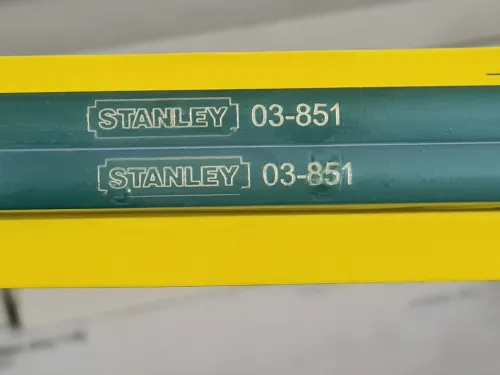 Crayon de maçon 30cm original x2 - STANLEY 0-93-932 (France)