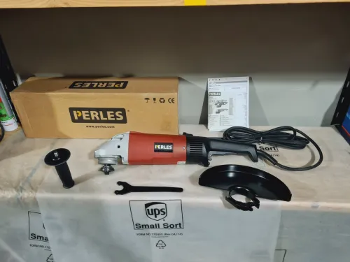 Meuleuse d'angle 230mm 2000W poignée et Carter réglage rapide - PERLES HSW 6206K (Slovenia)