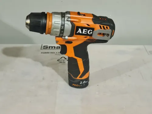 Kit AEG 12V mini perforateur BBH 12 + Visseuse perceuse BBS 12C2 