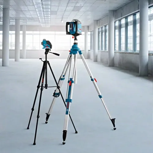 BOSCH BT 170 HD - Trépied Robuste 107-165cm Pour Laser Rotatif, Station Totale, Théodolithes, GPS