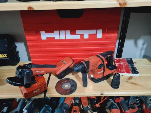Kit HILTI 36V perforateur + meuleuse TE 6-A36 /AG 150-A36 (BL)