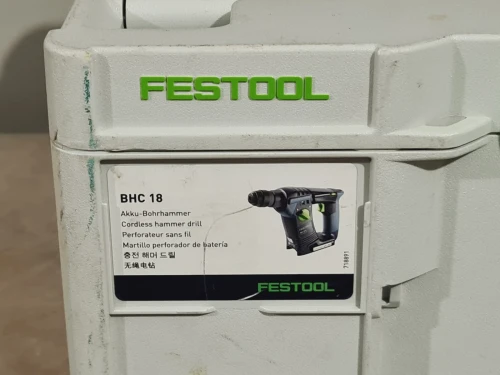 Kit FESTOOL 18V perforateur BHC 18 + Visseuse perceuse 4 vitesses TDC 18/4 (BL-2023-Czech)
