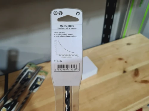 Mèche bois longue SMARTOOL 8x240mm