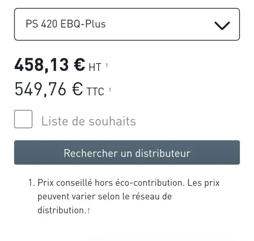 Scie sauteuse CARVEX FESTOOL PS 420 (Germany)