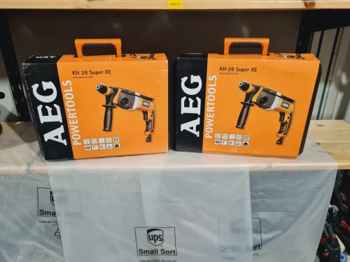 Perforateur électrique SDS-Plus 28mm 1010W 2.8J - AEG KH 28 super XE double mandrin 