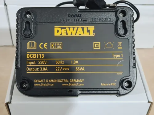 Chargeur dewalt multi-voltage 10.8-54V - DEWALT DCB112 / DCB1104