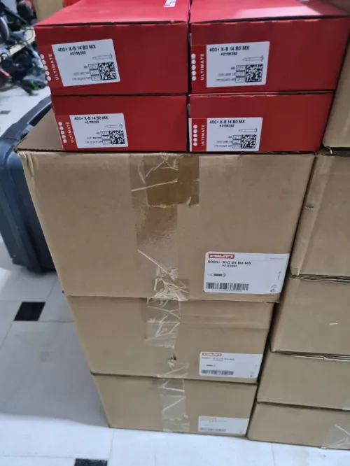 HILTI X-GN 20 MX - Clous a béton 20mm pour cloueure à gaz GX 100 / GX 120 / GX 3 (750pcs-sans gaz)