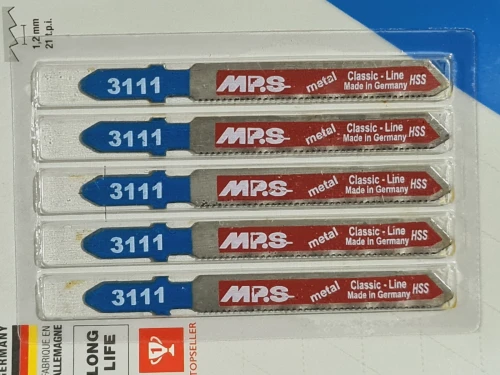 MP.S - Lame originale Bois / Métal pour scie sauteuse (Germany)
