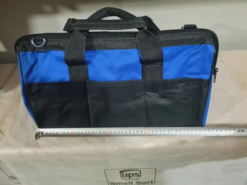 Sac à outils Noire/Bleu 40x20x26 / 45x20x26 14 poche