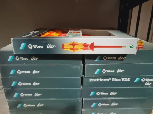 Wera K01 S - Jeu tournevis isolés 6 pièces VDE 1000V (Germany)