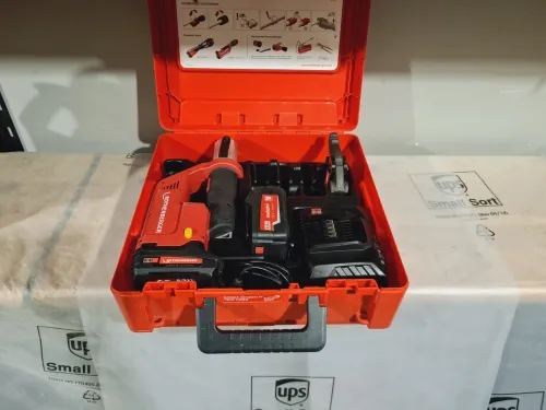 Sertisseuse hydrolique 18V 21Kn ROTHENBERGER ROMAX compact twin turbo machoire TH16 (Germany)