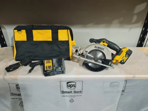 Scie circulaire sans fil 165mm 18V 5.0Ah - DEWALT DCS391 (2018-Czech)