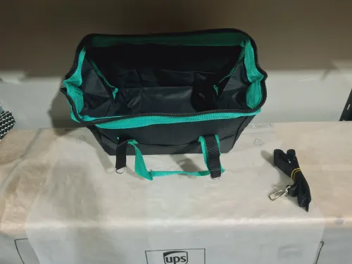 Sac à outil Noire/Vert 38x22x28 20 poche