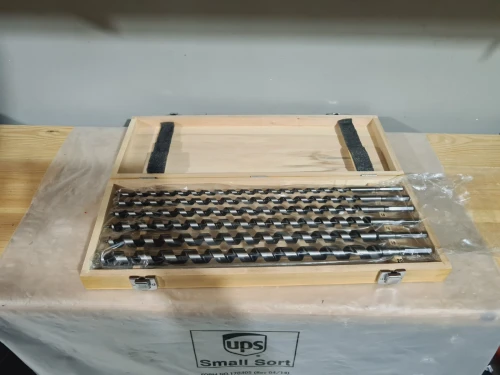 Coffret de 6 mèche spirale à bois 10,12,14,16,18,20 x 460mm
