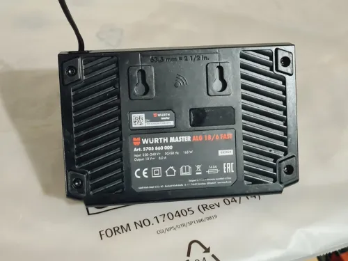 Chargeurs rapide 18V 6.0A M-CUBE WURTH MASTER ALG 18/6 FAST (2022)