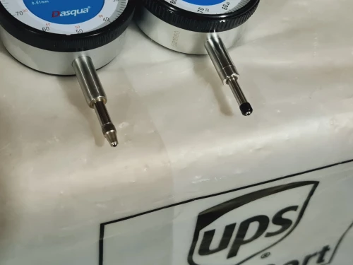 Comparateur à cadran de précision DIN878, 0-10mm, haute précision 0,017mm - DASQUA 5111-1005/1105