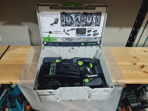 Kit FESTOOL 18V perforateur BHC 18 + Visseuse perceuse 4 vitesses TDC 18/4 (BL-2023-Czech)