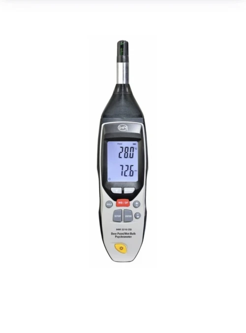 IHM 3210/2S - Humidimètre thermo-hygro-psychromètre digital professionnel (Bluetooth-France)