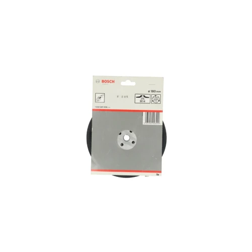 Plateau de ponçage Ø 180mm pour disques abrasifs sur fibres avec écrou BOSCH 2608601209 (Germany)