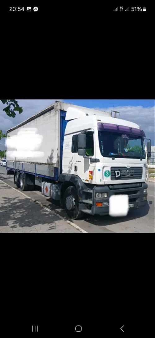 Man Plateau 15tonnes 2008