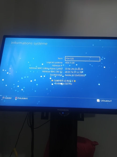 Ps4 fat version Flashe