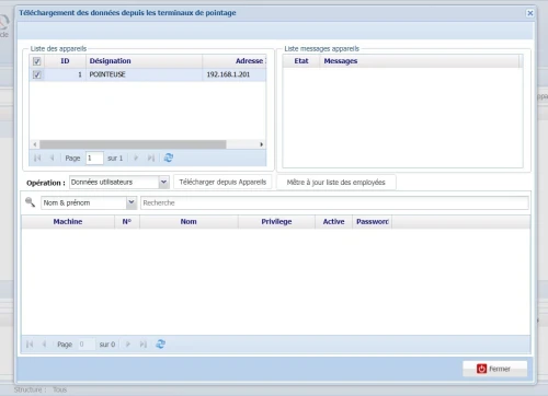 Logiciel De Pointage Biométrique 