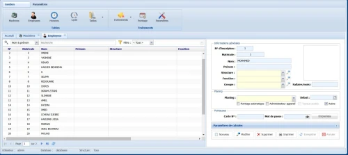 Logiciel De Pointage Biométrique 