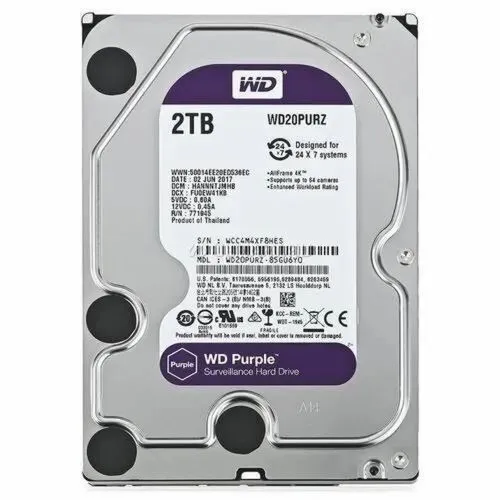 Western Digital Blue 2TB 5400 RPM SATA Desktop Internal Hard Disk Drive 