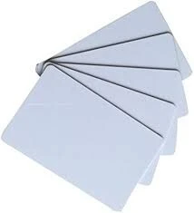 CARTE PVC BLANCHE