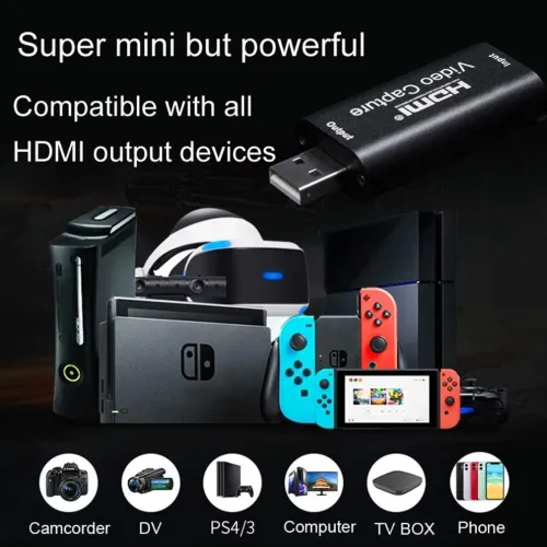 adaptateur HDMI Cartes de Capture Audio vidéo