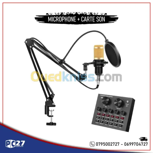 MICROPHONE PROFESSIONEL DJ M-800U + V8 /REF:8215