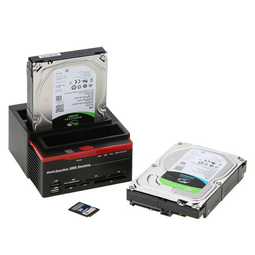DOCKING HDD STATION D ACCUEIL USB 3.0 2.5" 3.5" 3 HDD USB3.0 -893U3 /REF: 6399