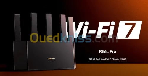 ROUTEUR Wi-Fi 7 TENDA TE6L PRO (BE5100) REF : 8090