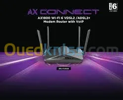 D-Link AX1800 Wi-Fi 6 VDSL2/ADSL2+ Modem Router with VoIP (DSL-X1852E) /REF:848