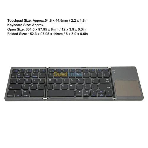 CLAVIER TOUCHPAD BLUETOOTH B033 PC / MOBILE / TABLETTE / TV