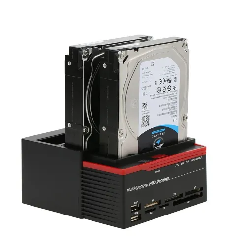 DOCKING HDD STATION D ACCUEIL USB 3.0 2.5" 3.5" 3 HDD USB3.0 -893U3 /REF: 6399