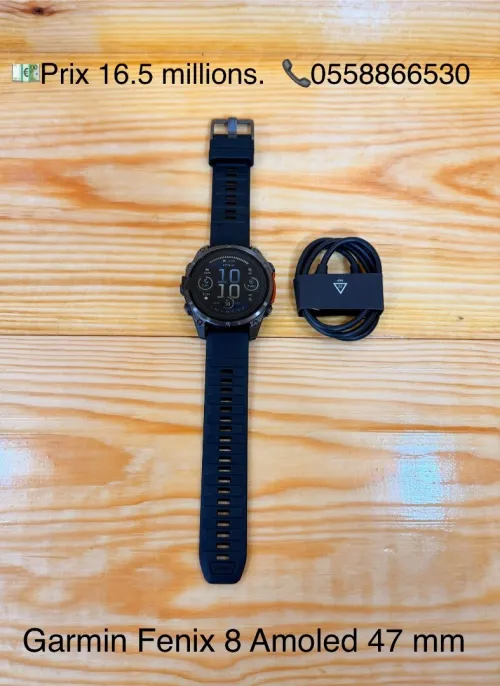Garmin fenix 8 sapphire titanium Amoled