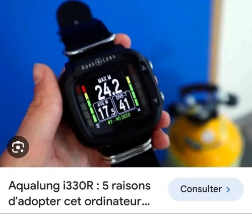 Montres de plongée Garmin Aqualung Cressi